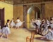 埃德加 德加 : Dance Class at the Opera